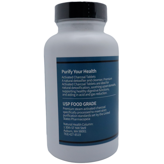 Activated Charcoal Tablets 숯정제