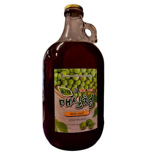 Green Plum Syrup 매실청 1/2gal 직접 담근 매실청)