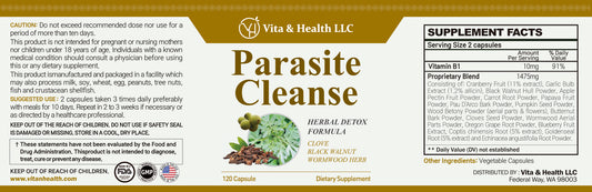 Parasite Cleanse 기생충 청소