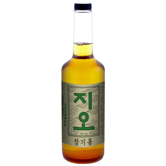 Ji-oh Oil Cold Pressed Unrefined Sesame Oil 지오오일